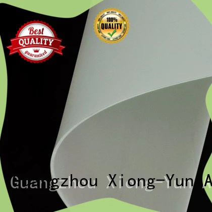XY Screens hard rear projection screen material with good price for fixed frame projection screen