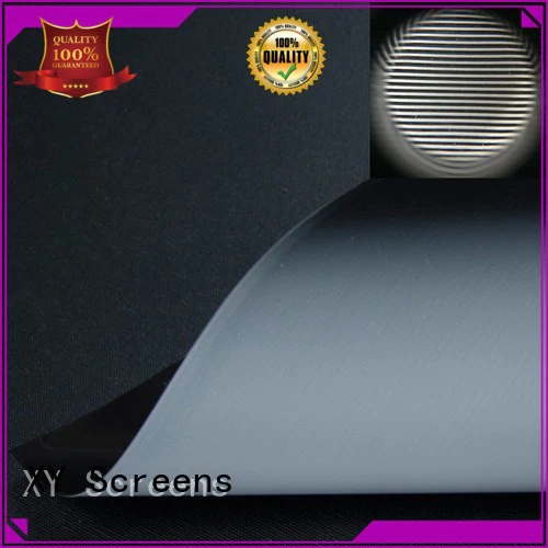 XY Screens Brand pet ultra custom matte white fabric for projection screen