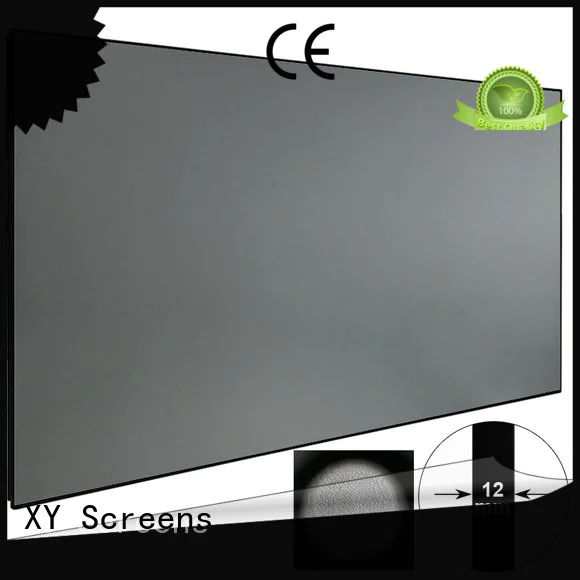 OEM ambient light projector screen crystal rejecting gain Ambient Light Rejecting Projector Screen