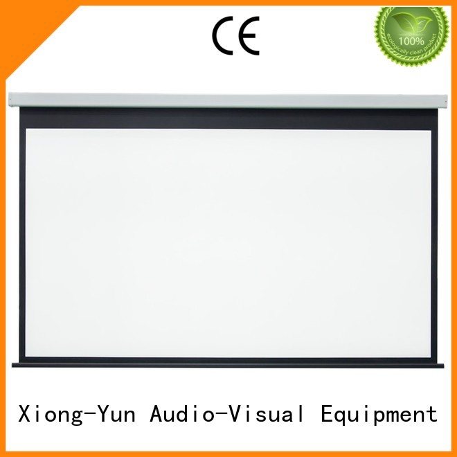 down retractable projector large projector screen XY Screens Brand