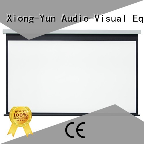 curved Home theater projection screen factory price for home