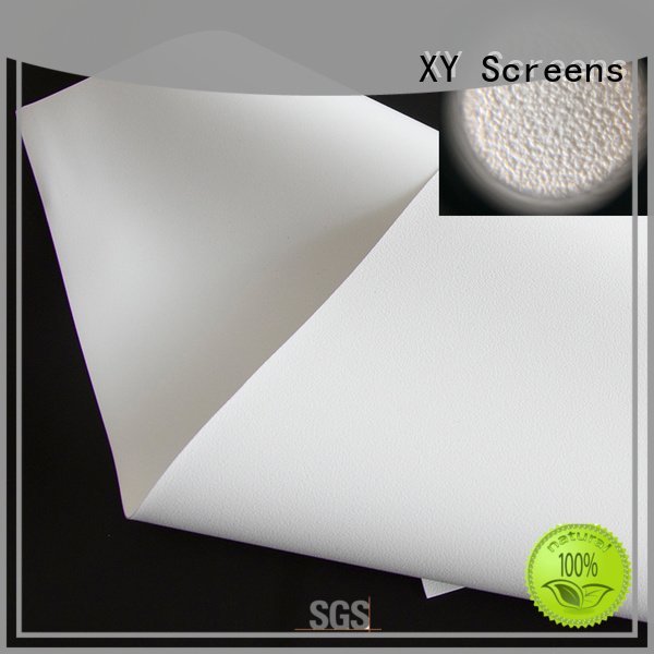 HD home theater projection screens with soft PVC fabric ywf1 front and rear fabric 3d XY Screens