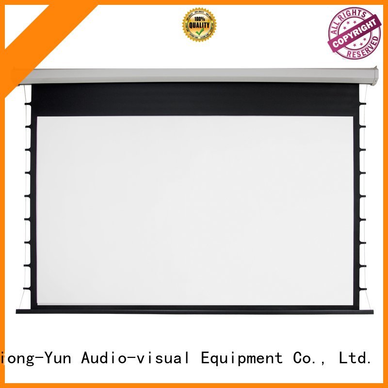 intelligent motorized projector screen factory price for rooms