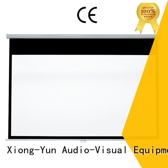 XY Screens Brand school projector pull down rear projection screen screen pull