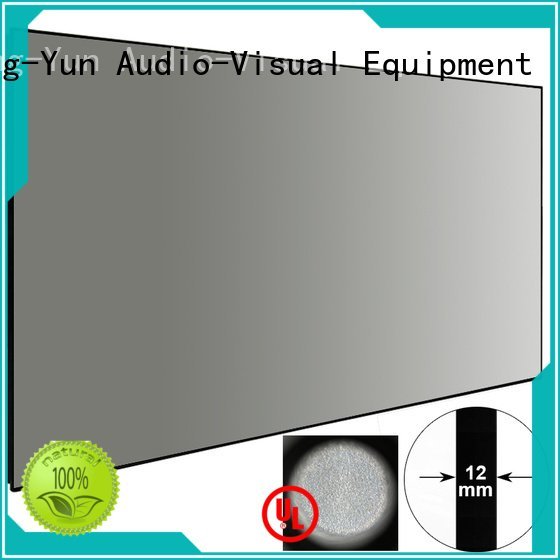XY Screens Brand screen ambient light projector screen sphkblack rejecting