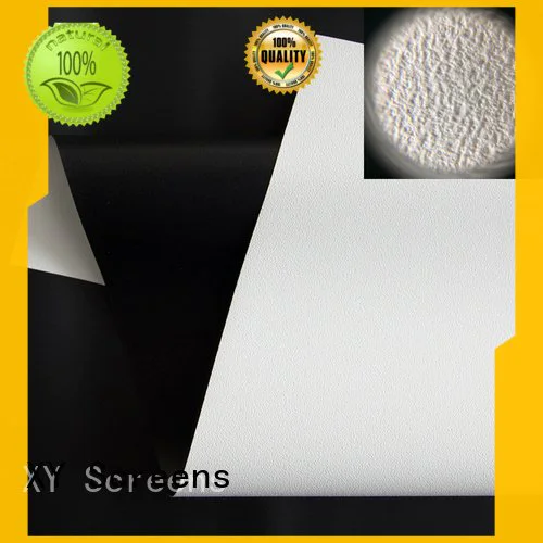 HD home theater projection screens with soft PVC fabric wf1 front and rear fabric pet
