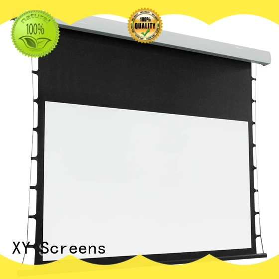 tab tensioned projector screen reviews light rejecting for home XY Screens