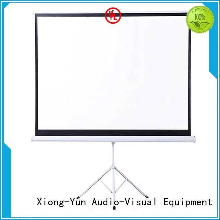 XY Screens environmentally portable tripod projector screen supplier for meeting