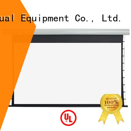 tab tensioned electric projector screen ec2 Tab tensioned series XY Screens Brand
