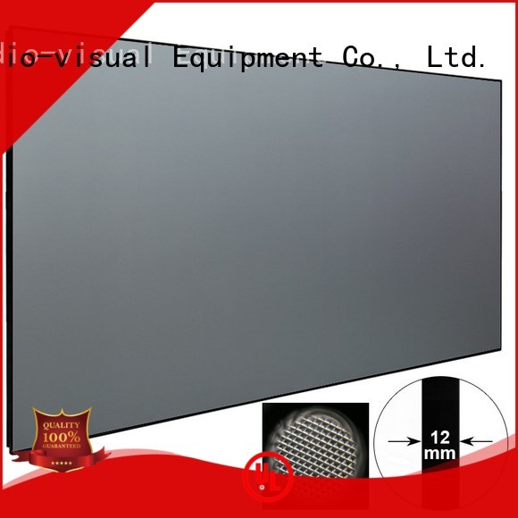 XY Screens Brand crystal ambient throw ultra short throw projector screen manufacture