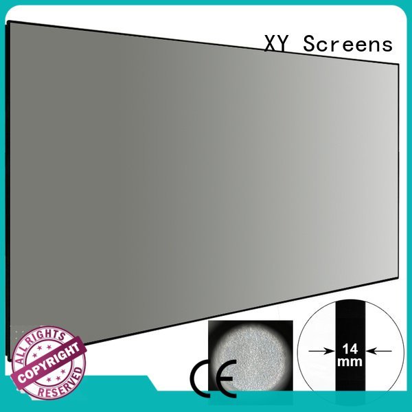 OEM Ambient Light Rejecting Projector Screen bezel rejecting ambient light projector screen