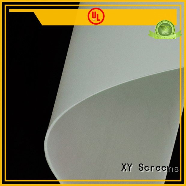 XY Screens Front and rear portable projector screen