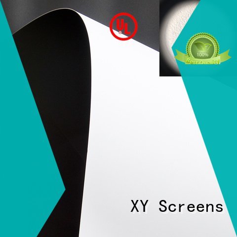 XY Screens Brand mf1 wg1 HD home theater projection screens with soft PVC fabric flexible pvc