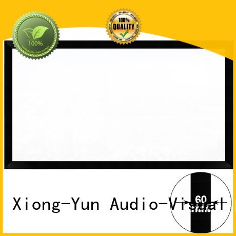 XY Screens Brand frame mini Commercial Fixed Frame Projector Screens fixed hk60b