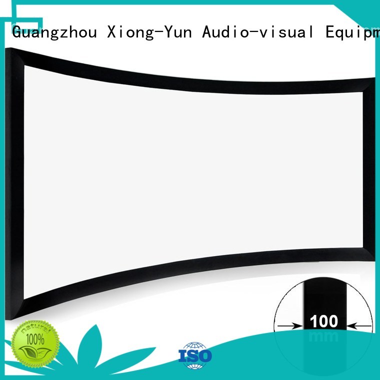 XY Screens curved curved projector screen diy manufacturer for rooms