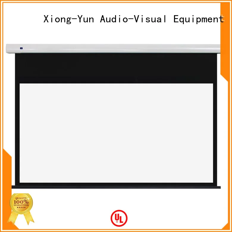 XY Screens free standing projector screen ec1 series intelligent