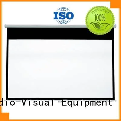 XY Screens pull down projector screen
