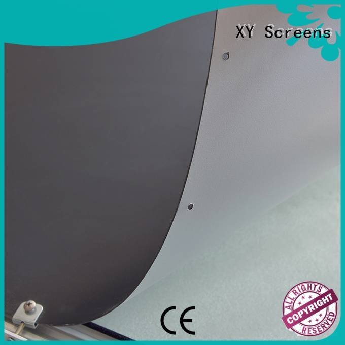 Front and rear portable projector screen projector screen fabric XY Screens