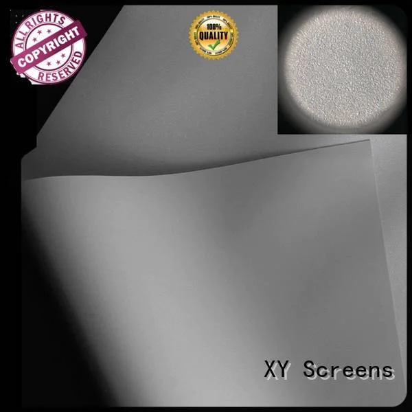 HD home theater projection screens with soft PVC fabric OEM front and rear fabric XY Screens