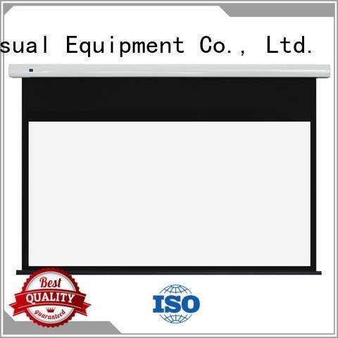 Custom Standard motorized series free standing projector screen
