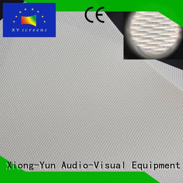 XY Screens Brand Acoustically Transparent Fabrics