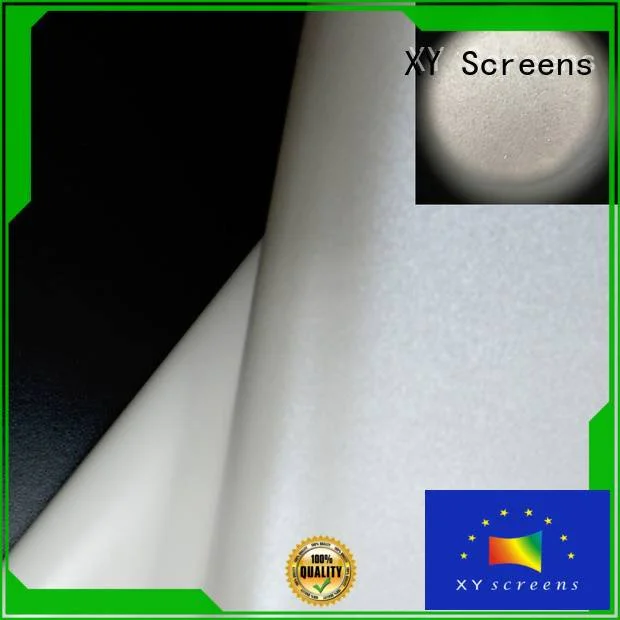 HD home theater projection screens with soft PVC fabric