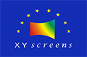 slim movie projector screen factory price for theater | XY Screens