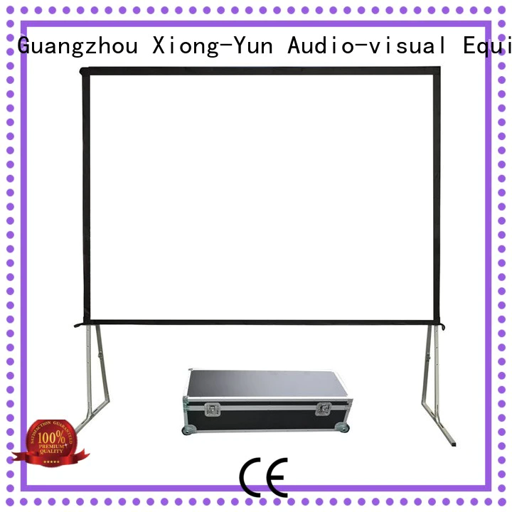 retractable outdoor movie screen for square XY Screens