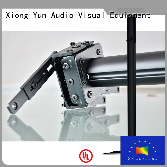 XY Screens ceiling adjustable projector mount for television