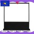 electric portable pull up projector screen wholesale for living room