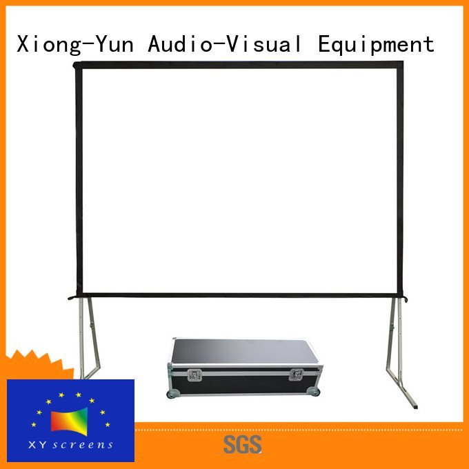 Hot outdoor pull down projector screen 80400 projection bag XY Screens Brand