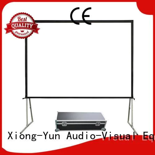 Hot outdoor pull down projector screen outdoor projector screen XY Screens